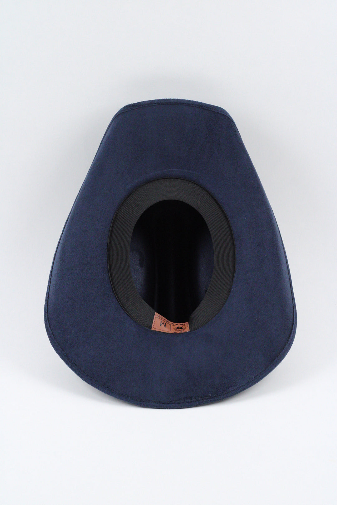 Texana Vegan Suede Cowboy Hat Classic - Navy