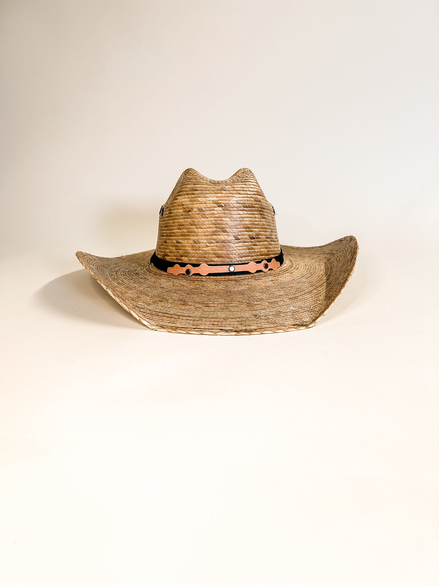 Lone Star Palm Leaf Cowboy Hat