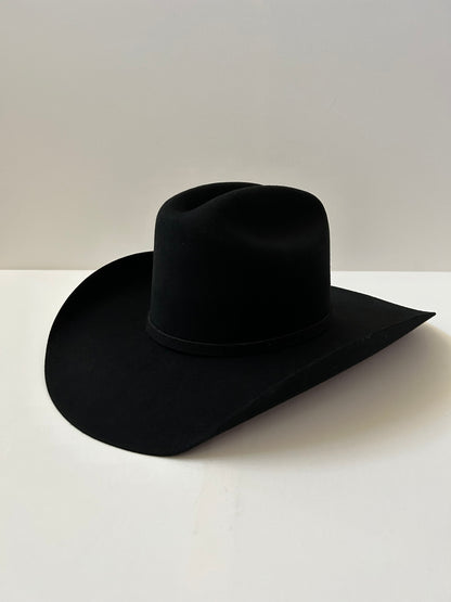 Wren Merino Wool Western Hat - Black