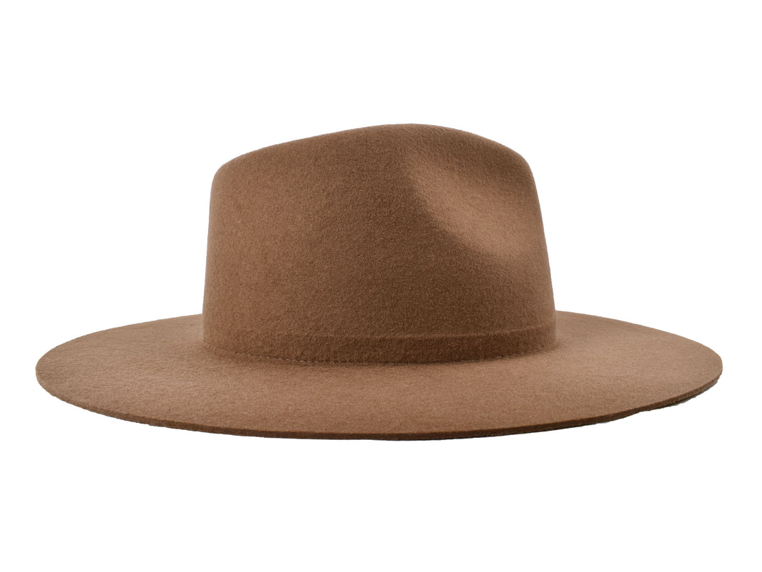 The Paige Rancher - Wool Felt - Caramel Brown