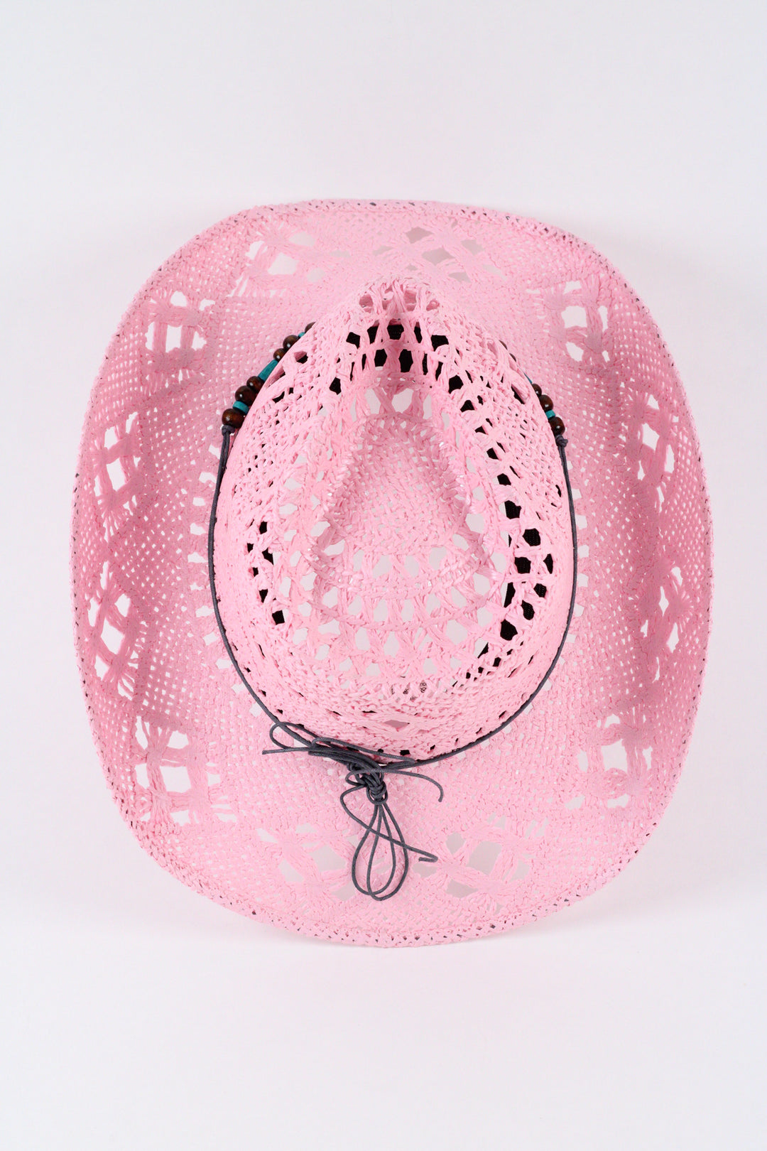 Bayside Rancher Raffia Hat - Pink
