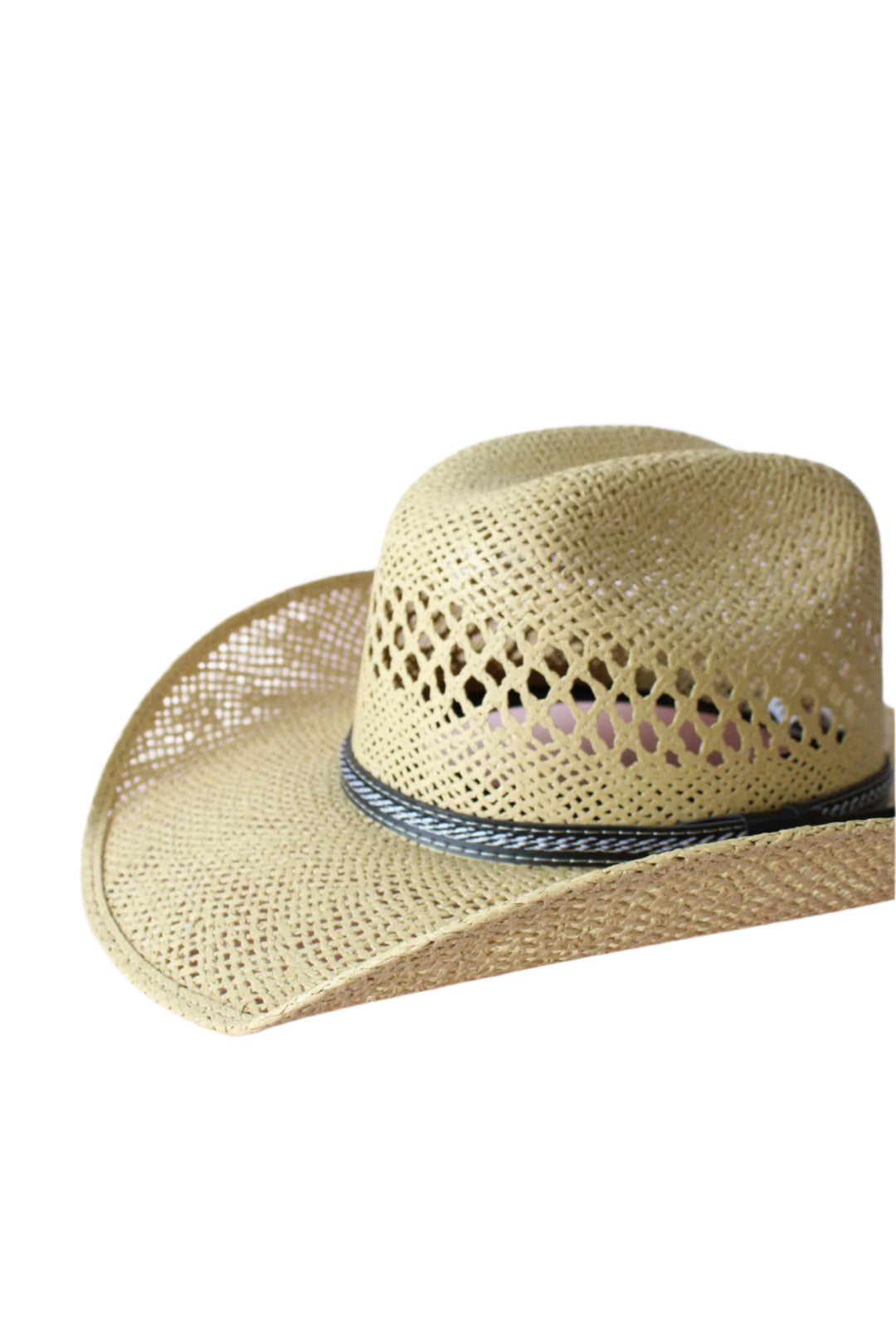 El Dorado Raffia Cowboy Hat - Tan