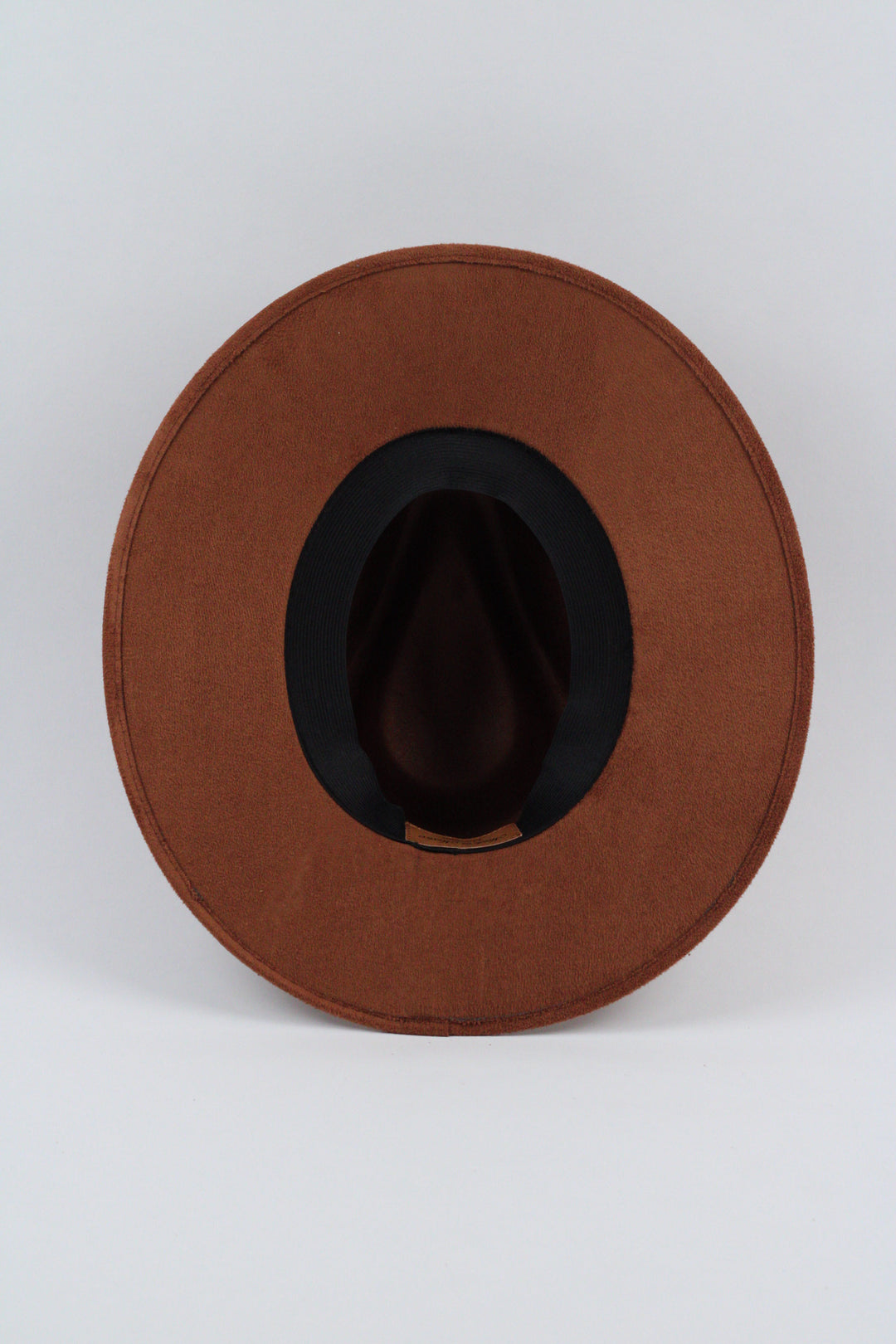 Vegan Suede Rancher Hat - Caramel