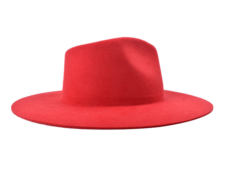 The Paige Rancher - Wool Felt - Red