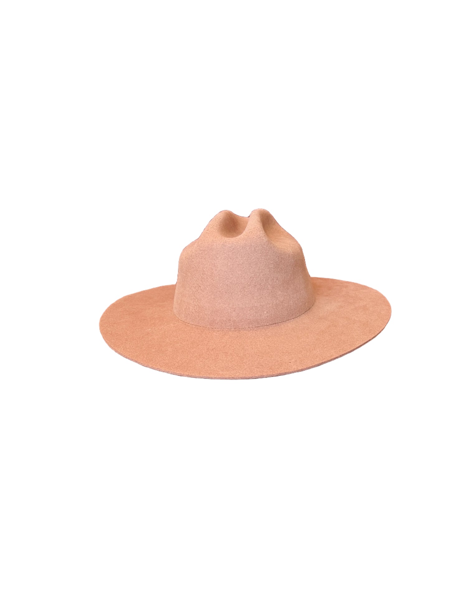 The Quinn Cattlemen Wool Felt Hat - Tan