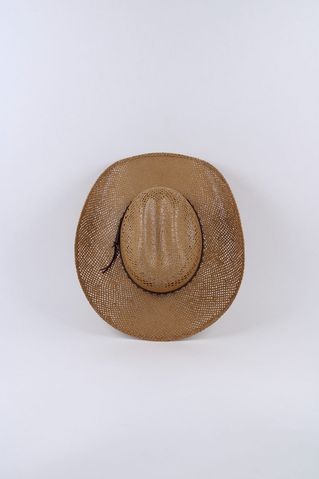 El Dorado Raffia Cowboy Hat - Camel
