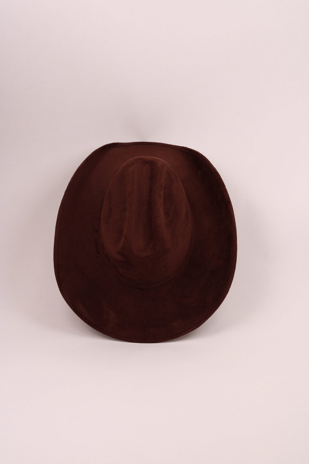 Texana Vegan Suede Cowboy Hat Classic - Chocolate