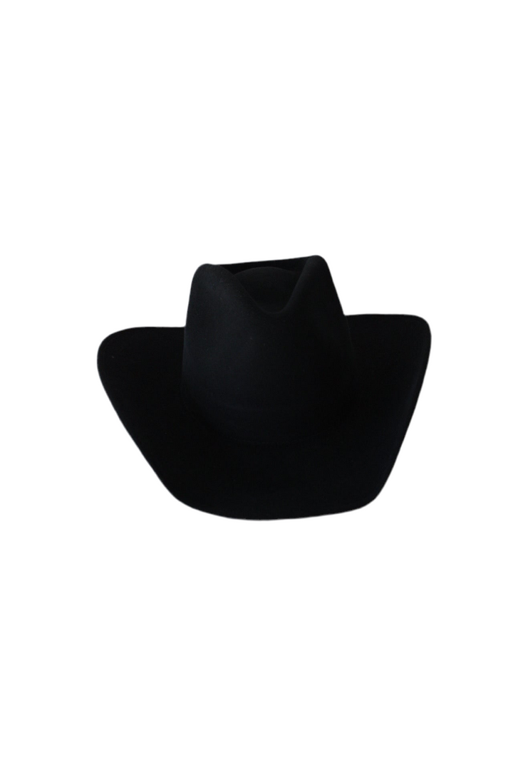 The Laredo Western Wool Felt Hat - Black