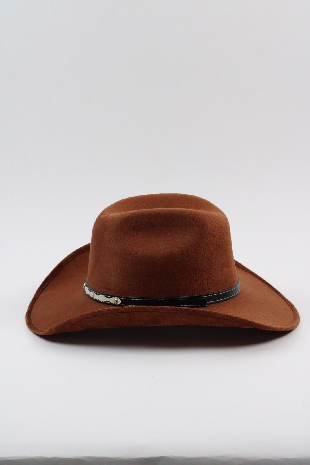 Austin Vegan Suede Cowboy Hat- Caramel