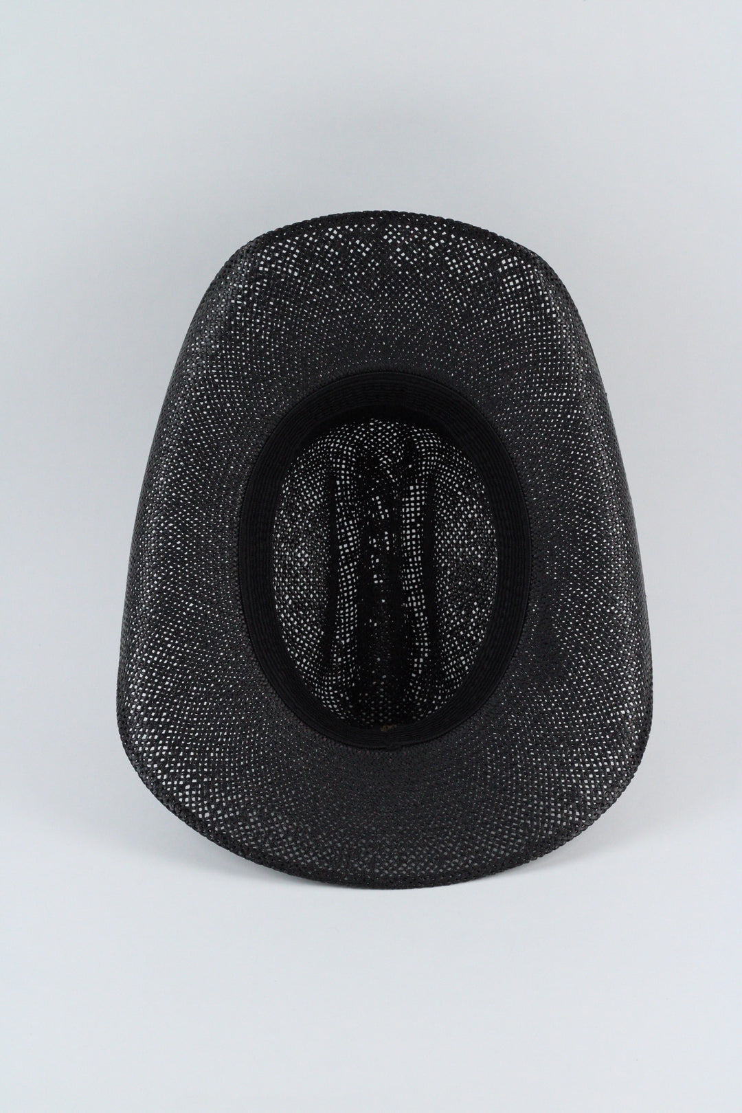 The Montecito Raffia Cowboy Hat - black