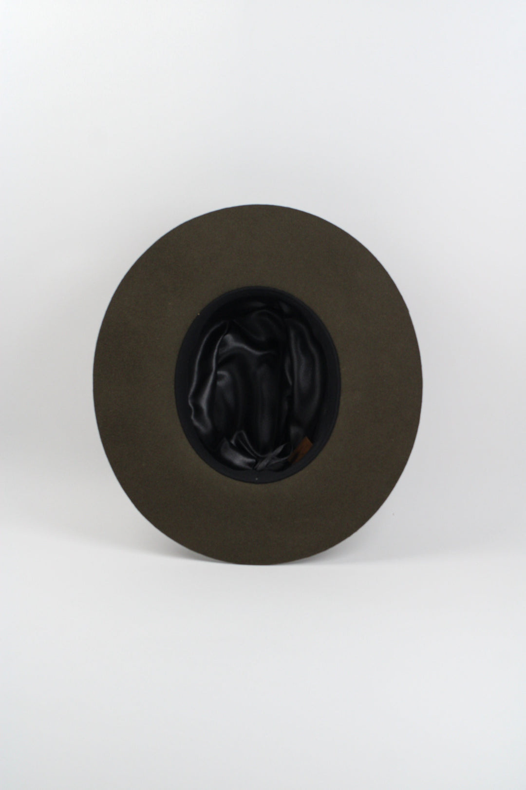 The Quinn Cattlemen Wool Felt Hat - Olive