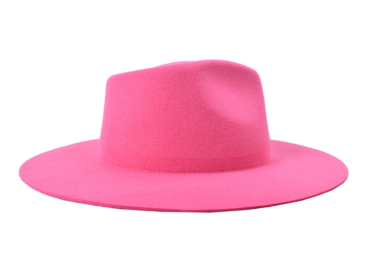 The Paige Rancher - Wool Felt - Pink