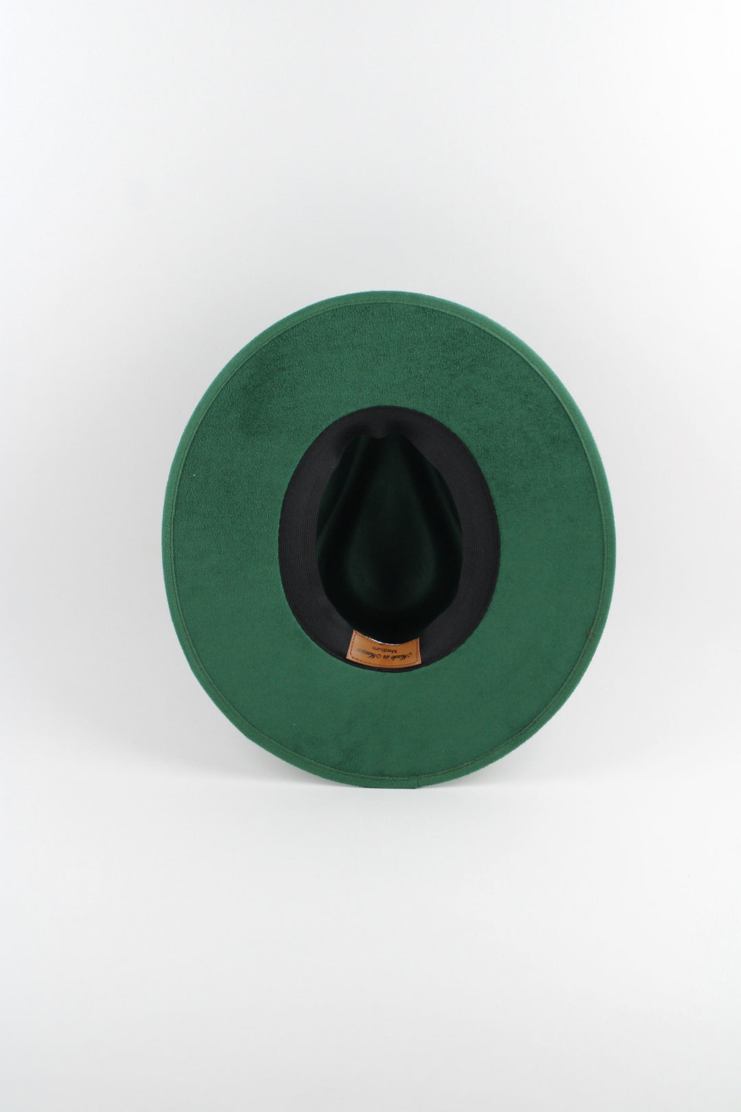 Vegan Suede Rancher Hat - Hunter Green
