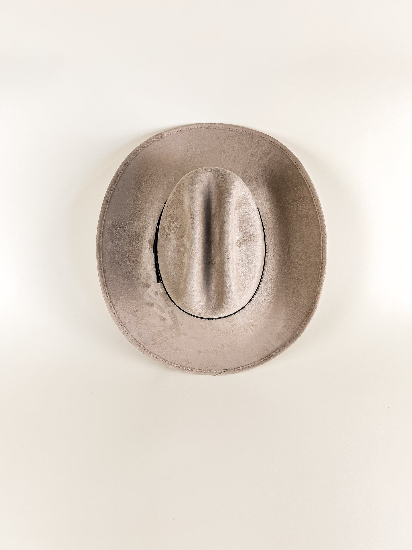 Texana Vegan Suede Cowboy Hat- Sand