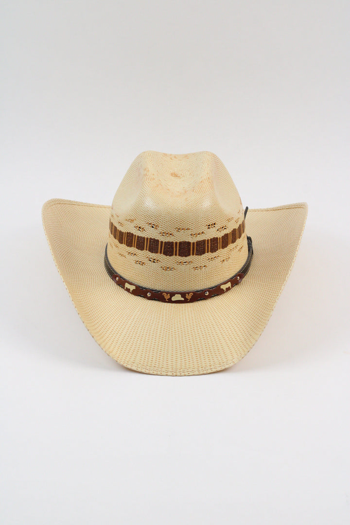 Bailey Straw Bull Rider Hat - Sahara