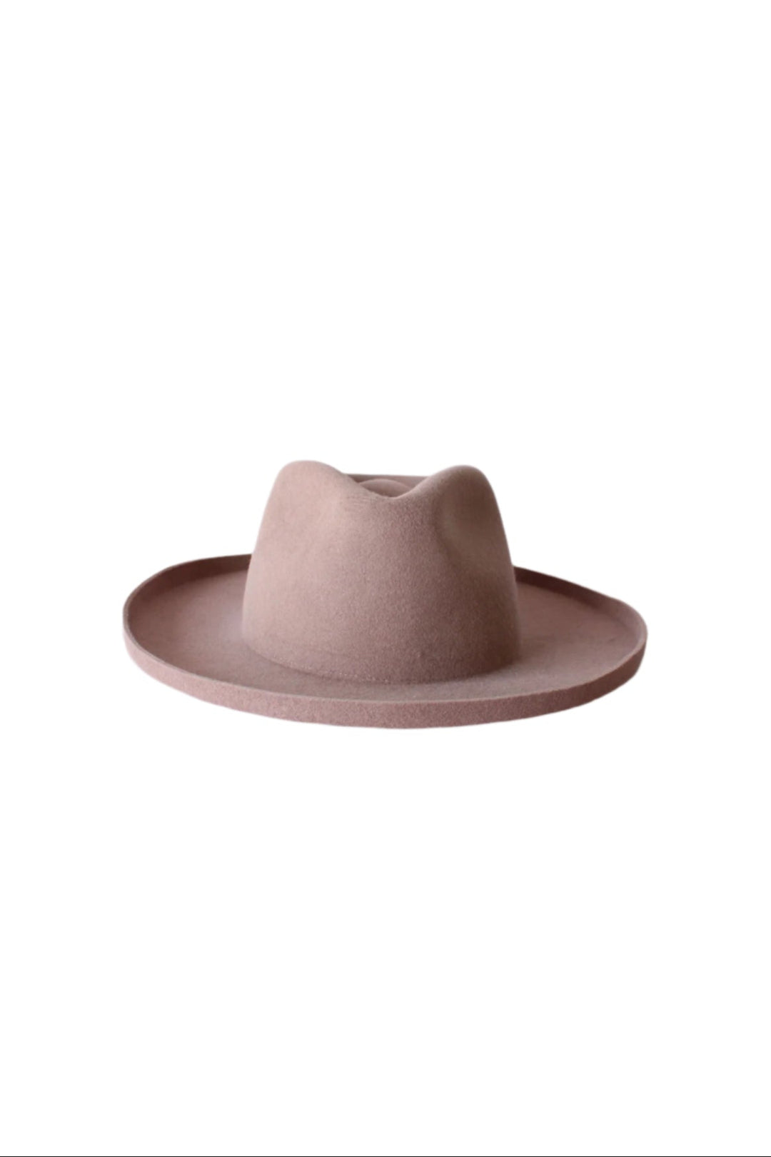 The Tucson Pencil Brim Rancher - Wool Felt - Fawn