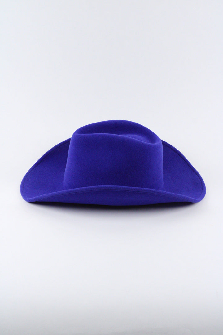 Laredo Western Wool Felt Hat - Royal Blue (Clearance Final Sale)