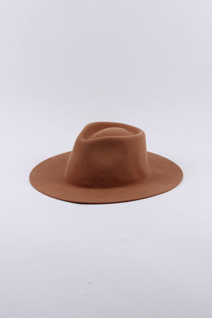 The Paige Rancher - Wool Felt - Tan (Clearance Final Sale)