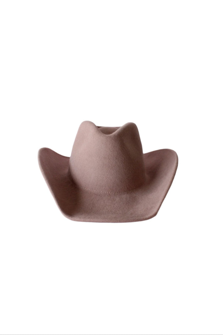The Laredo Western Wool Felt Hat - Fawn