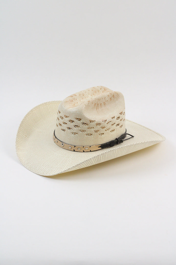 Bailey Straw Cattlemen Hat - Bone