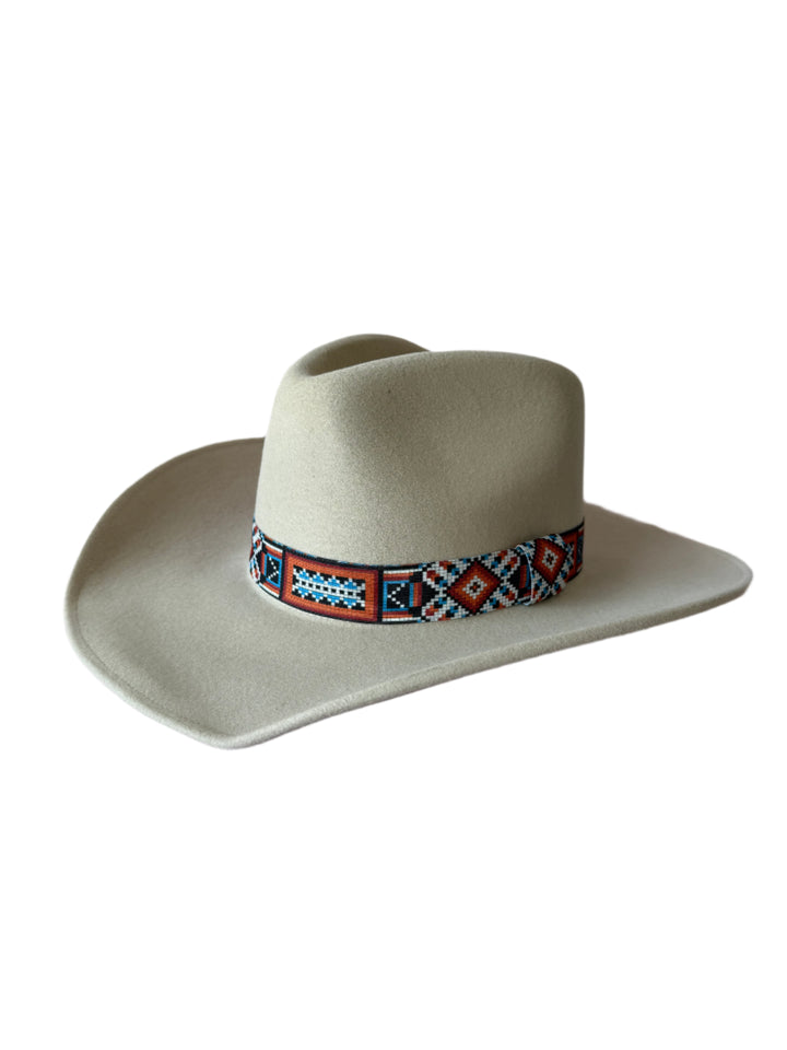 Boho Stretch Hat Band - Rust Ridge