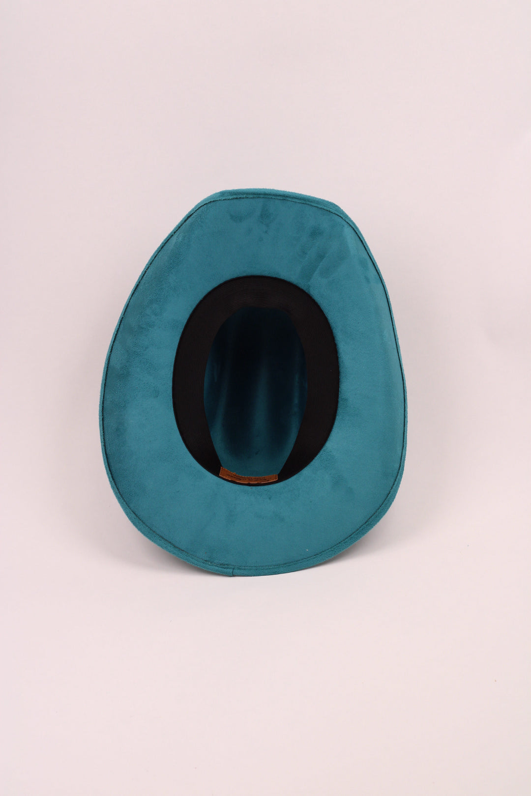 Kids Vegan Suede Austin Hat - Turquoise