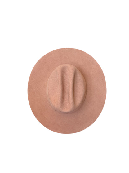 The Quinn Cattlemen Wool Felt Hat - Tan