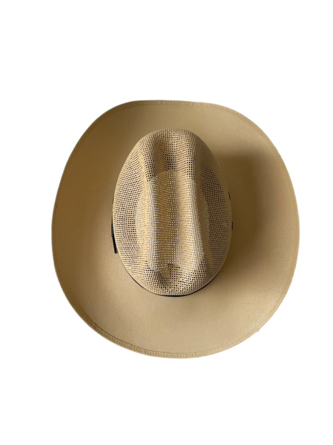 Luckenbach Mesh Top Structured Cowboy Hat - Natural