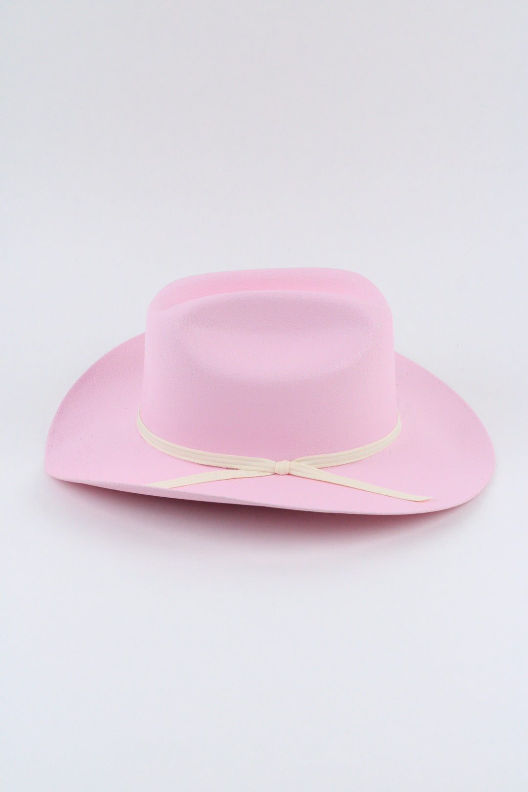 Kids Lonestar Cattlemen Straw Cowboy Hat - Pink