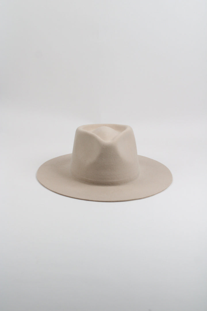 The Paige Rancher - Wool Felt - Ivory