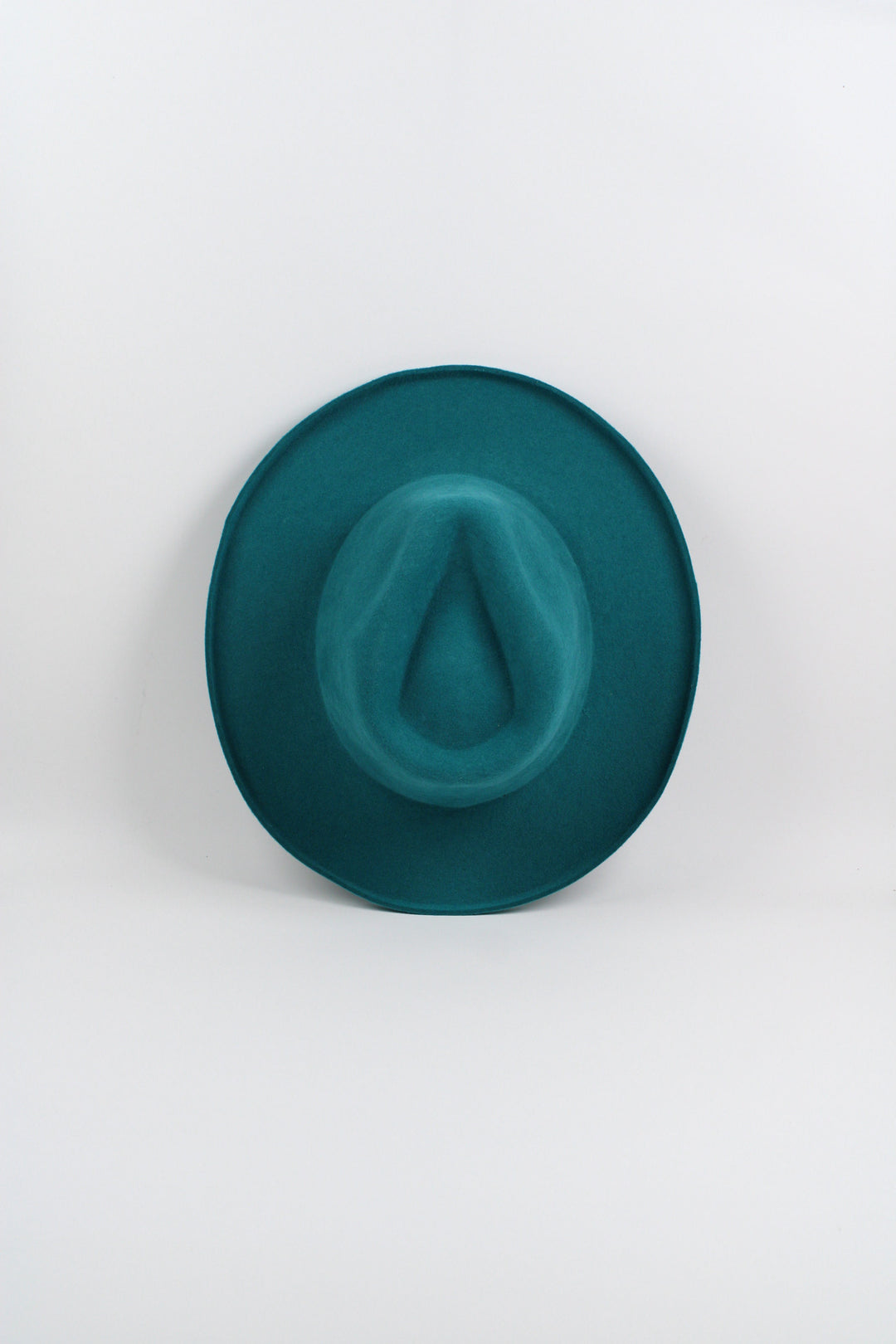 Risen West - Tucson Pencil Brim Rancher - Wool Felt - Turquoise