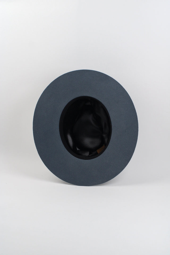 The Paige Rancher - Wool Felt - Stone Blue