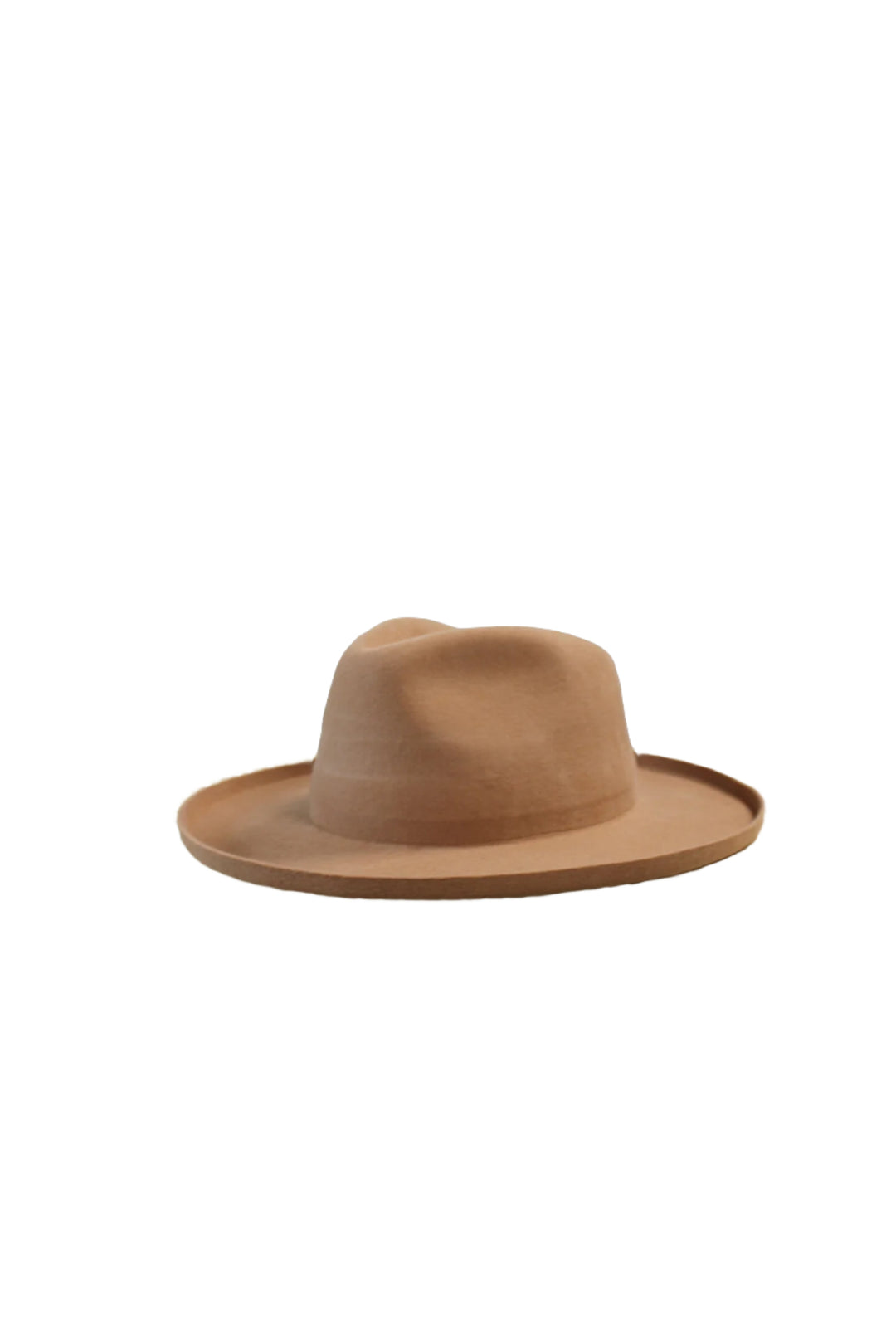 The Tucson Pencil Brim Rancher - Wool Felt - Tan