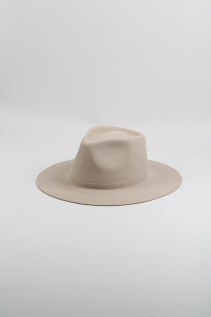 The Paige Rancher - Wool Felt - Ivory