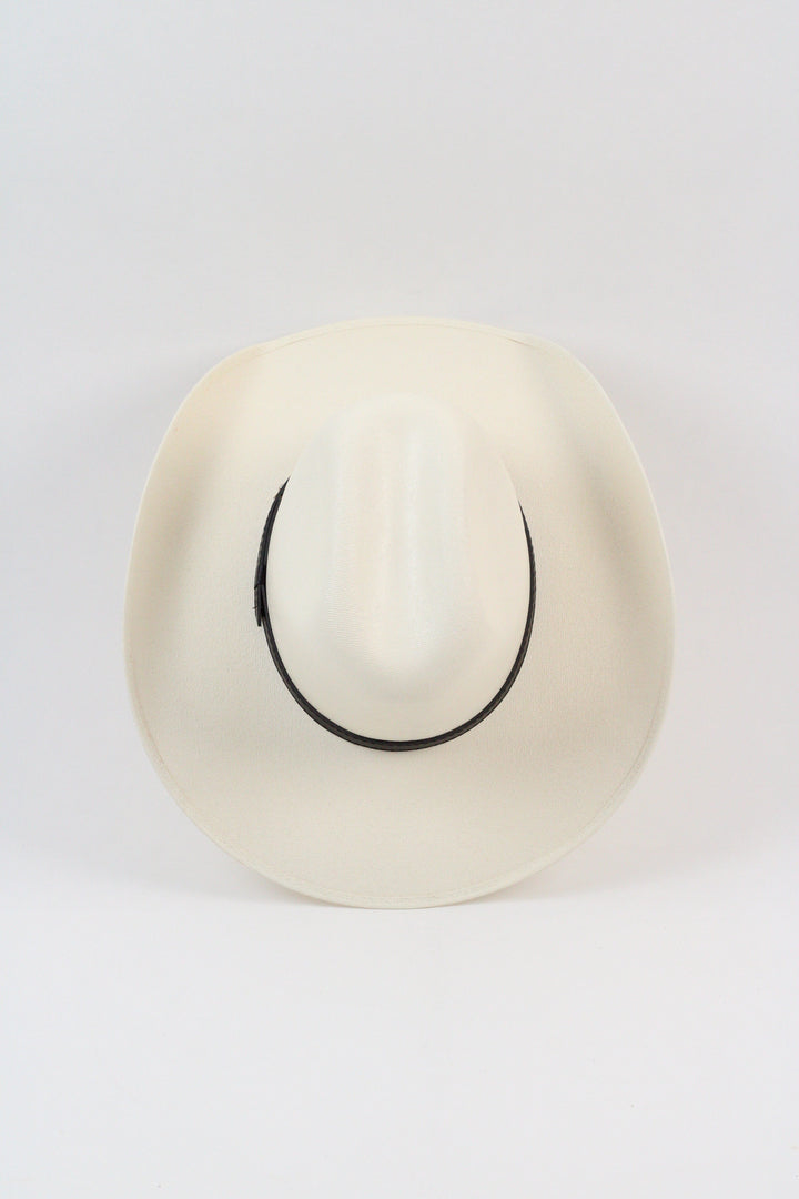 Lonestar Bull Rider Straw Cowboy Hat - Ivory