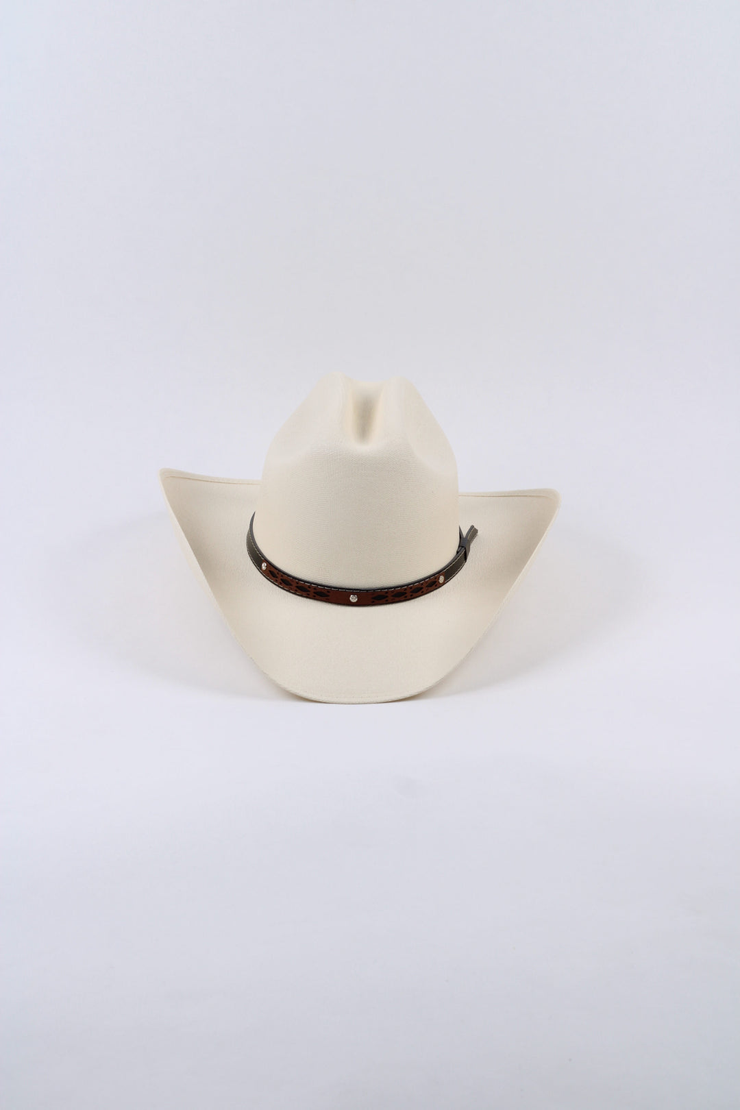 Lonestar Cattlemen Straw Cowboy Hat - Ivory