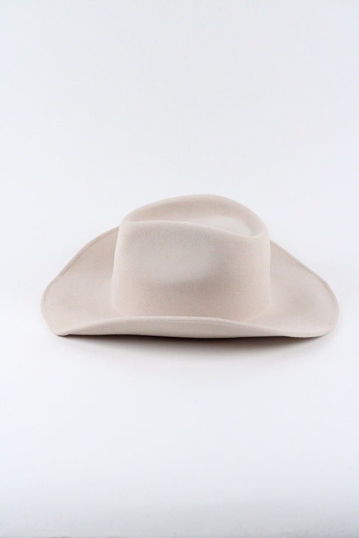 Laredo Western Wool Felt Hat - Ivory (Clearance Final Sale)