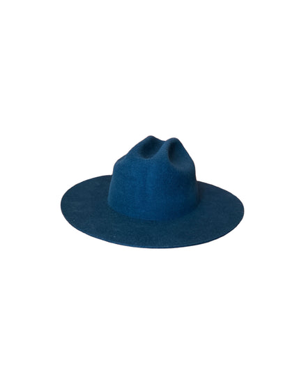 The Quinn Cattlemen Wool Felt Hat - Dark Teal