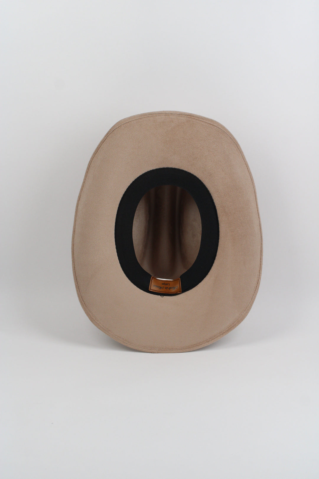 Texana Vegan Suede Cowboy Hat - Sand