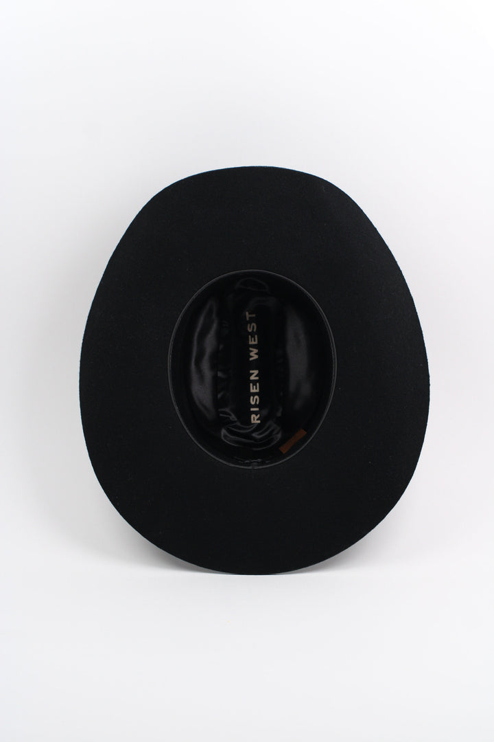 Risen West Mustang Cowboy Hat - Black
