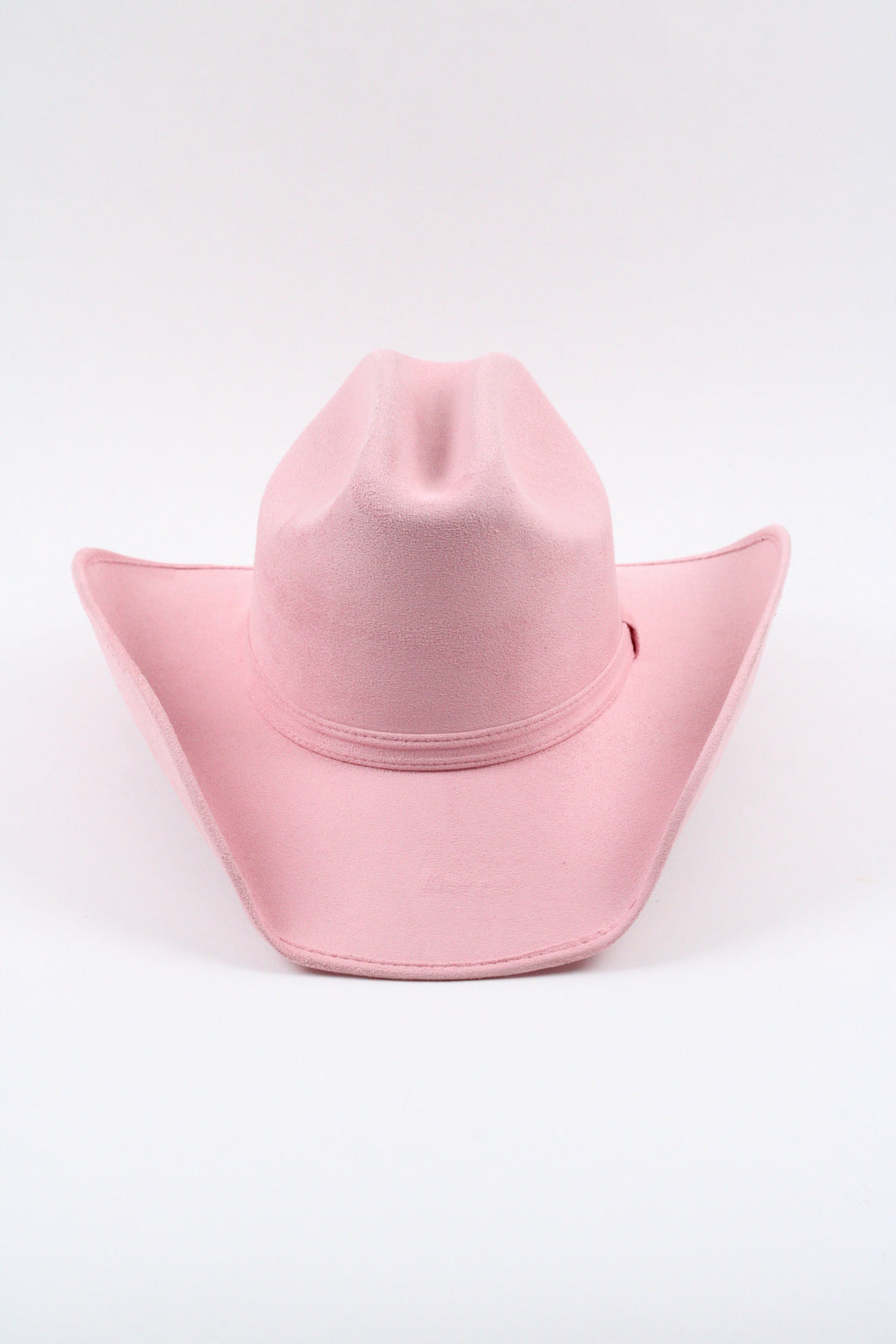 Texana Vegan Suede Cowboy Hat Classic - Blush Pink