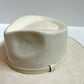 Imperfect Vegan Suede Hat - Rancher - White