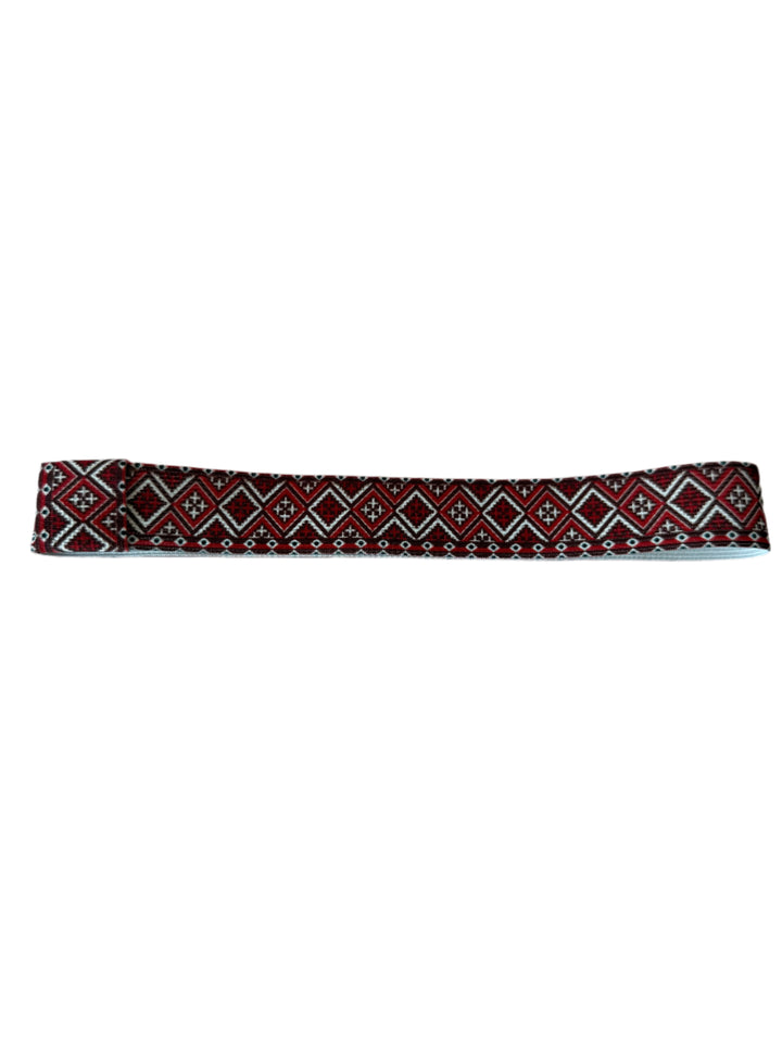 Boho Stretch Hat Band - Rustler's Red