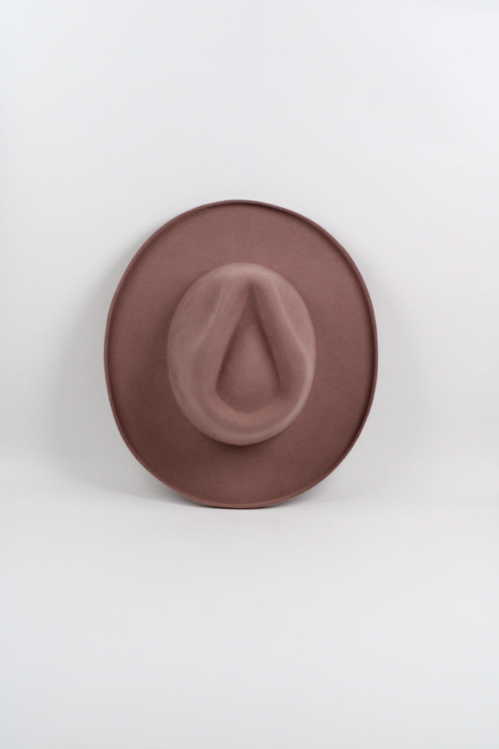 Risen West - Tucson Pencil Brim Rancher - Wool Felt - Fawn
