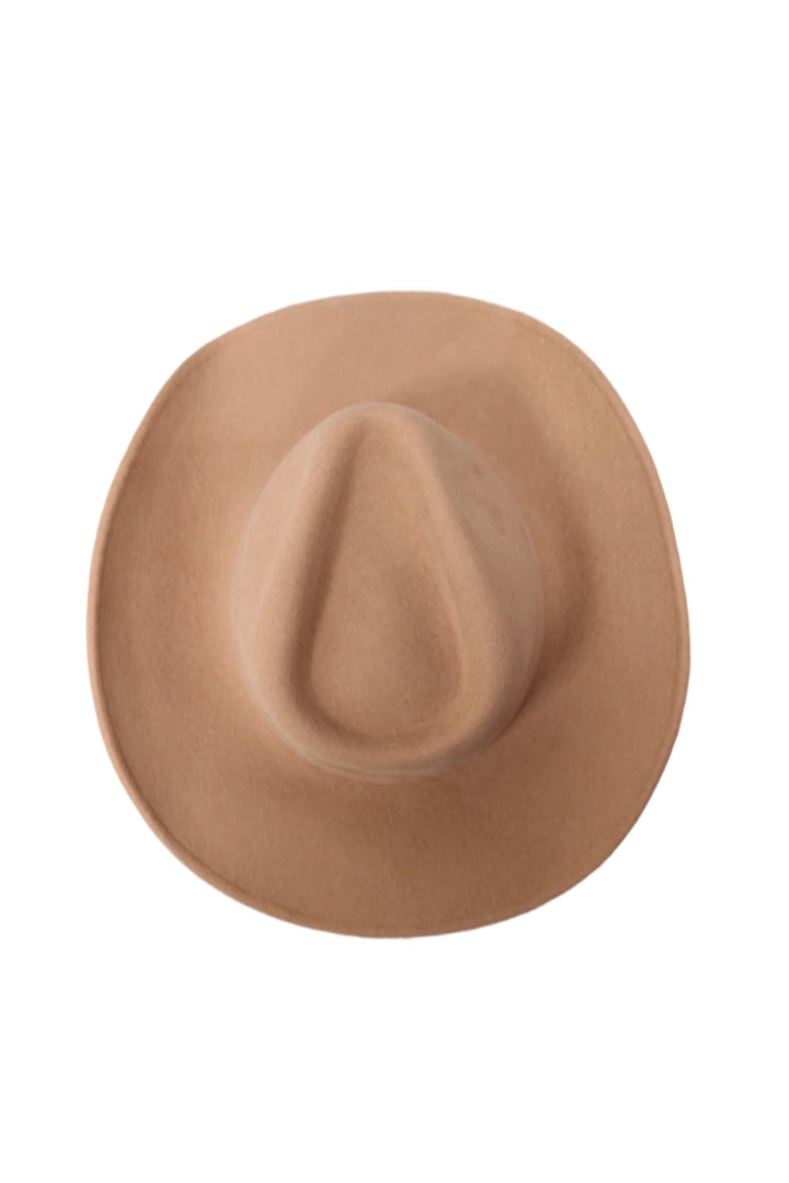 The Laredo Western Wool Felt Hat - Tan