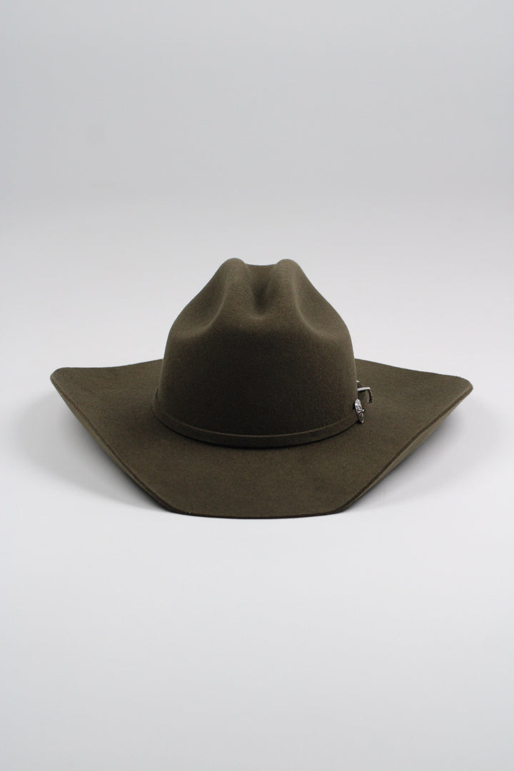 Risen West Mustang Cowboy Hat - Dark Olive