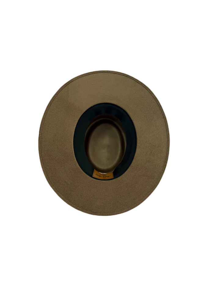 Vegan Suede Gambler Hat- Dusty Roads