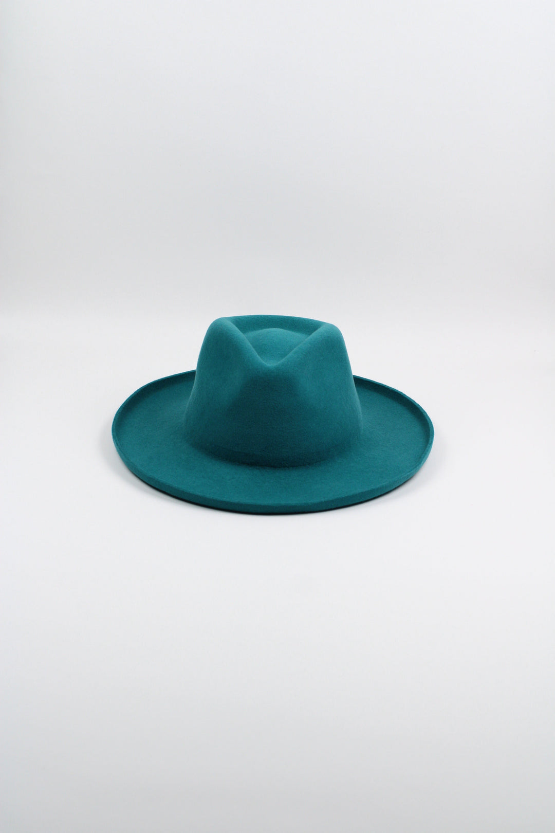 Risen West - Tucson Pencil Brim Rancher - Wool Felt - Turquoise