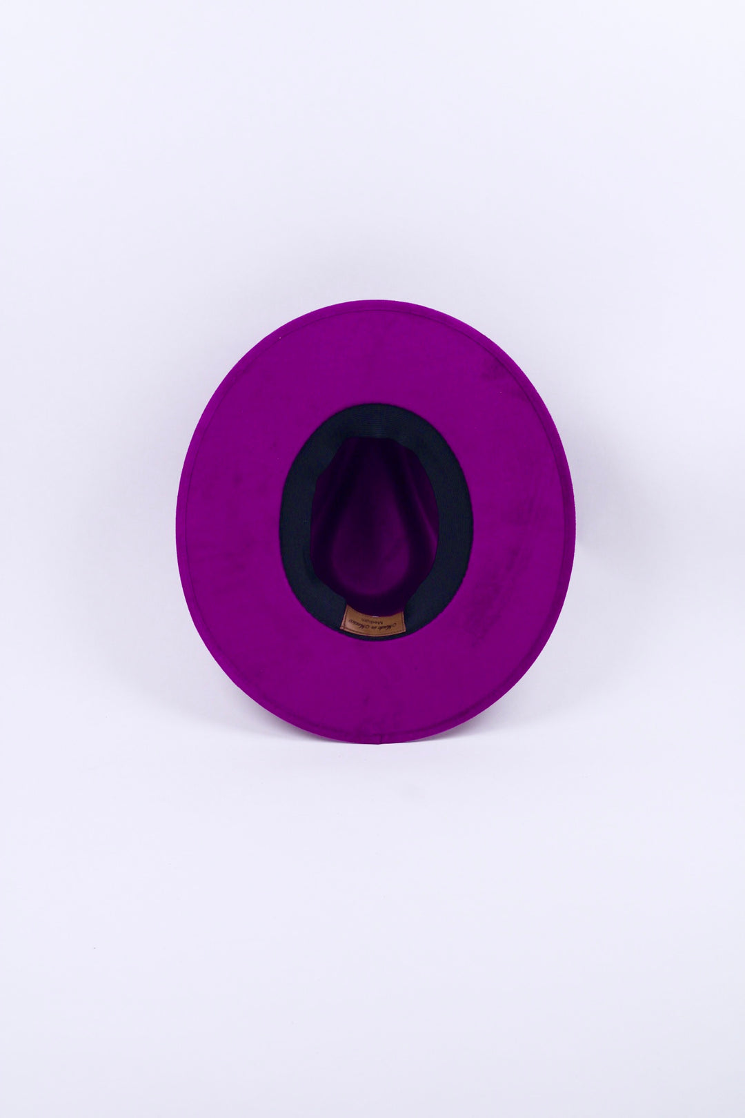 Vegan Suede Rancher Hat - Purple