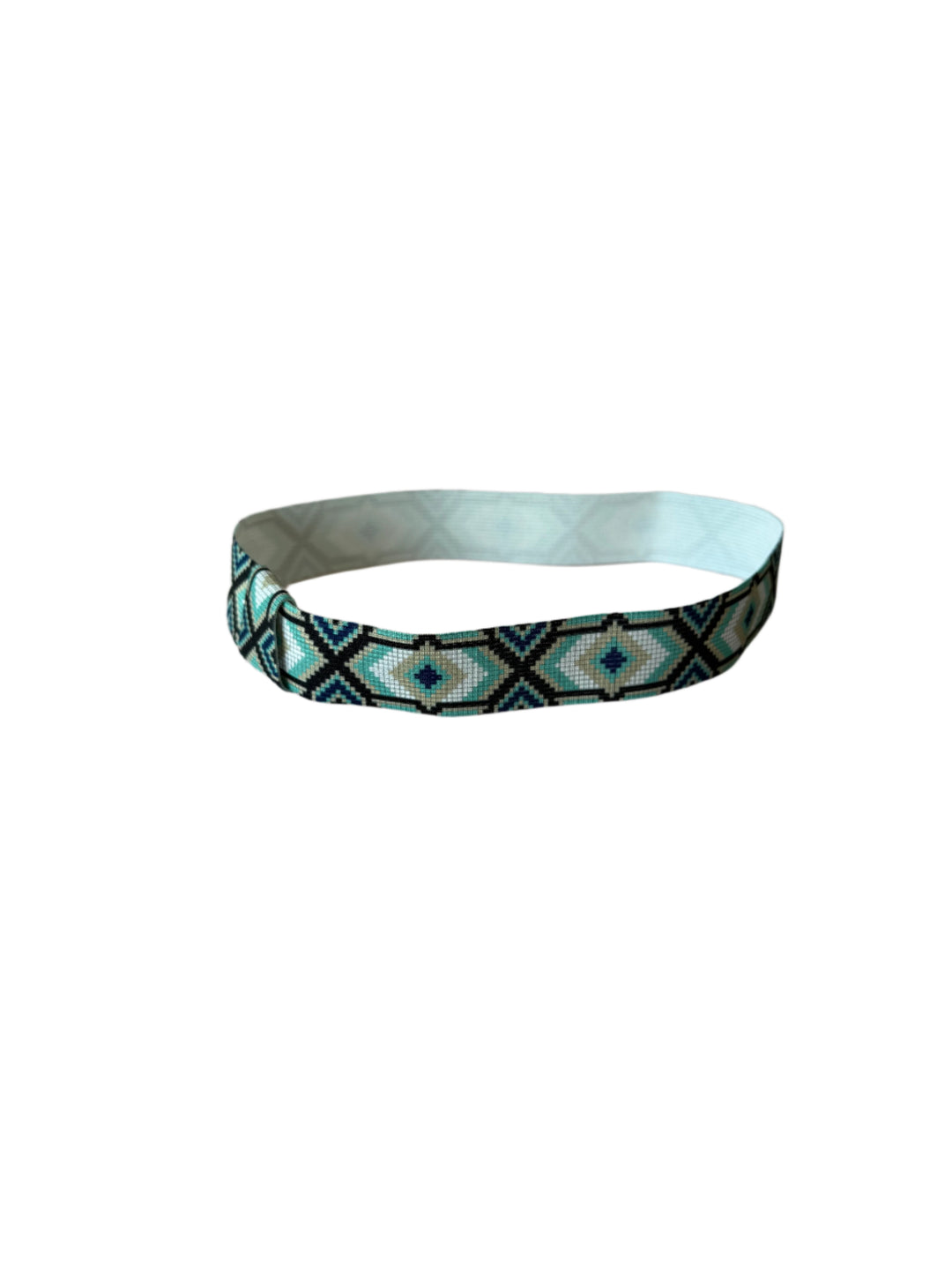 Boho Stretch Hat Band - Turquoise Mesa